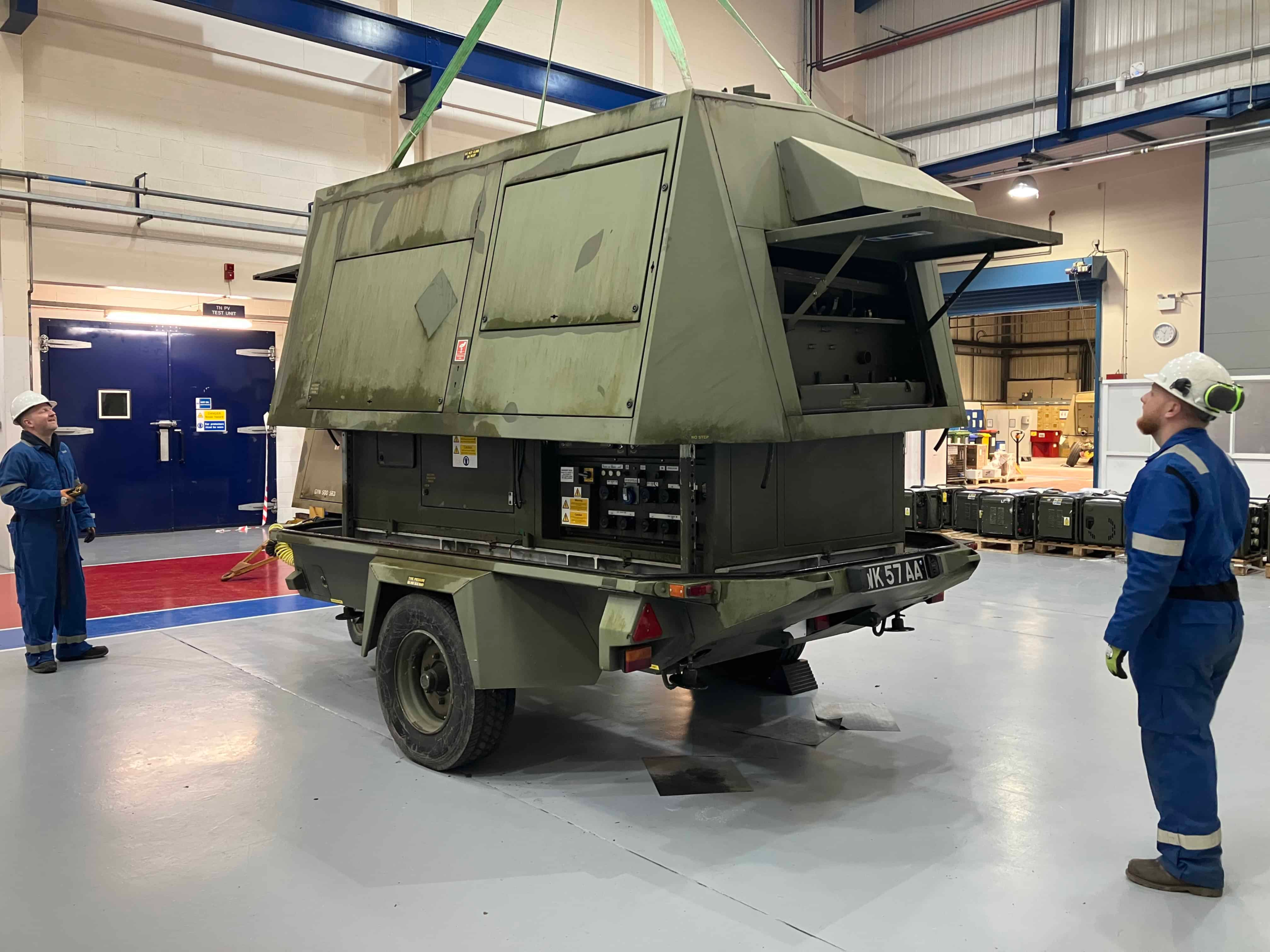 Babcock lands Army tactical power support