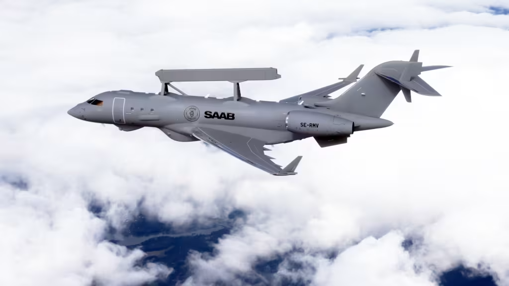 Saab links GlobalEye AI plans to industrial partnership Saab links GlobalEye AI plans to industrial partnership