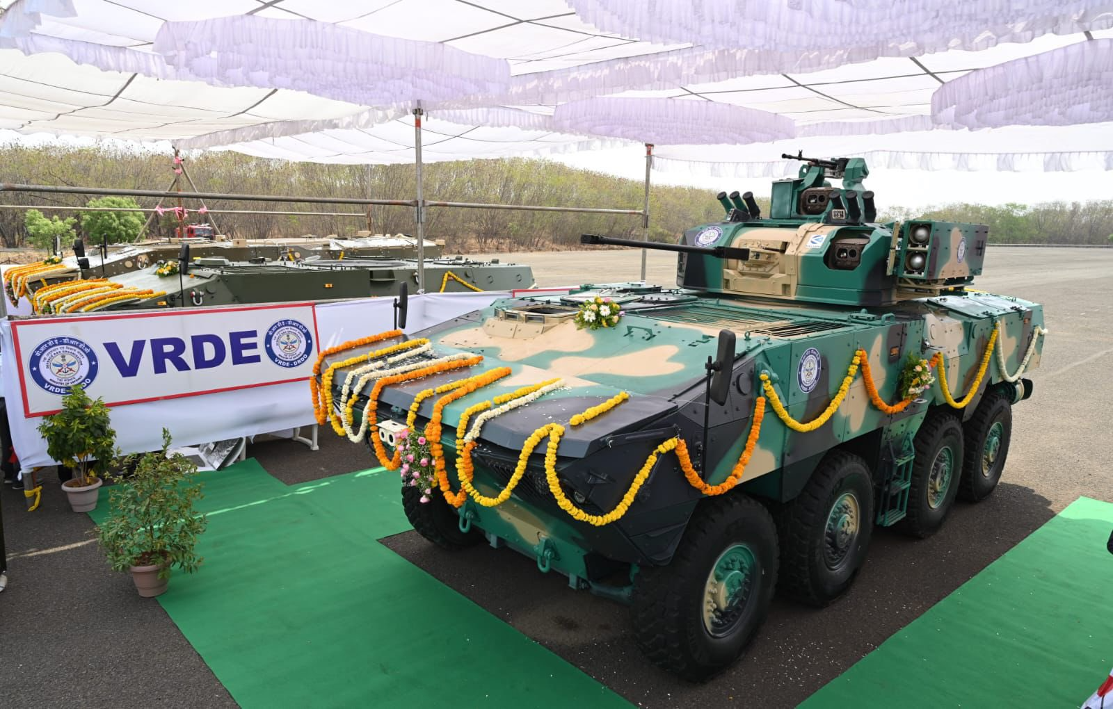 India rolls out Vikram VT-21 armoured platforms