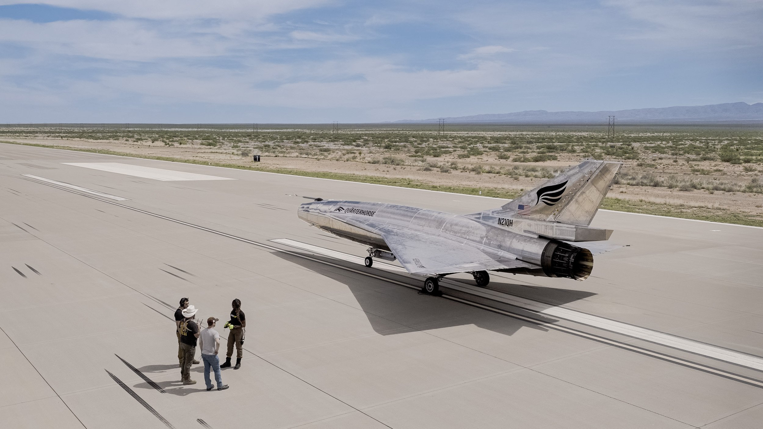Hermeus takes Quarterhorse into supersonic flight