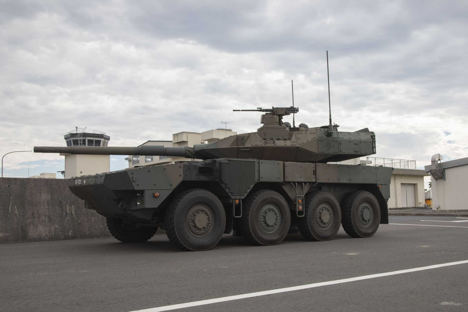 Philippines tests Type 16 wheeled armour