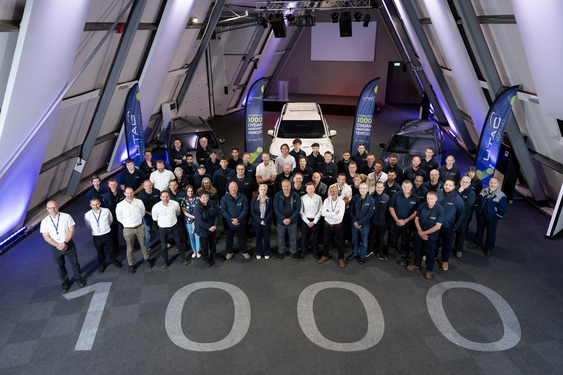 UTAC reaches 1,000 armoured vehicle milestone