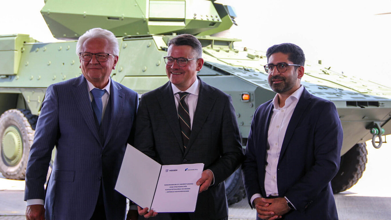 Rheinmetall builds North Hesse defence hub
