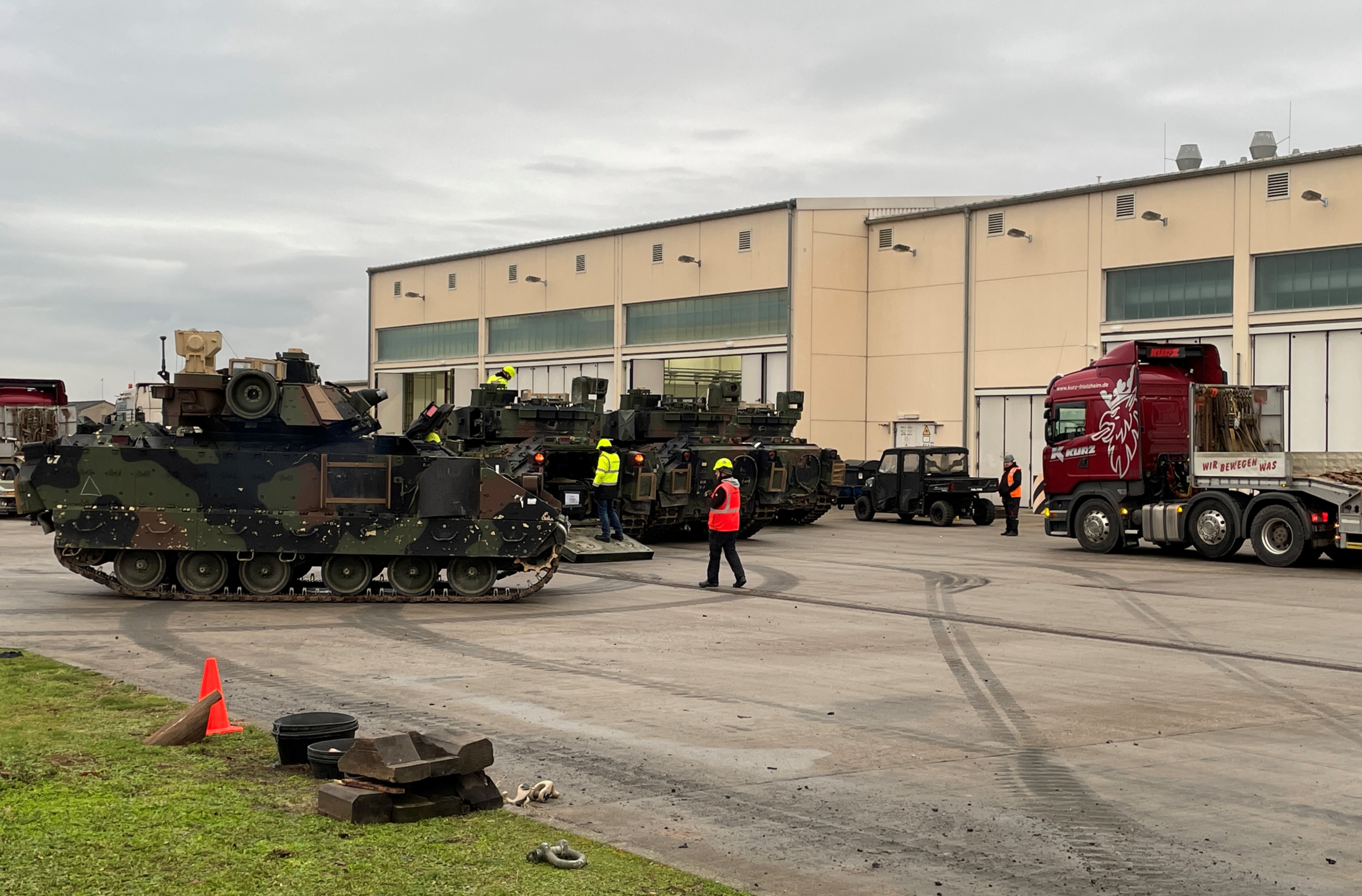 US Army tests Bradley sustainment capacity