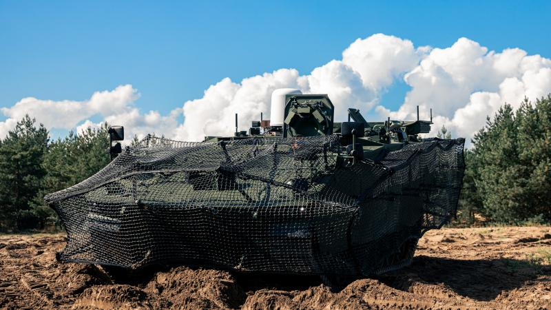 Latvia tests Hunter IFV against drone threats