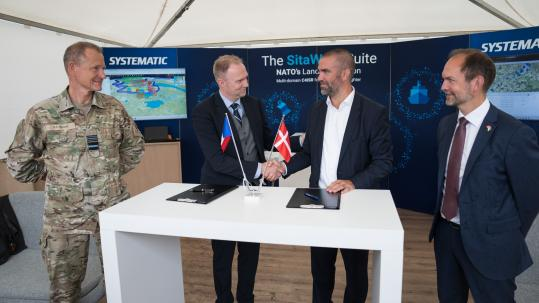 Thales and Systematic partner on Danish air defence