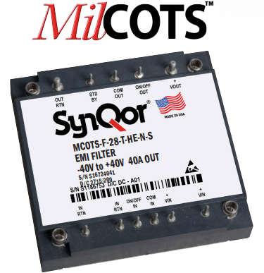SynQor expands 28V military transient protection
