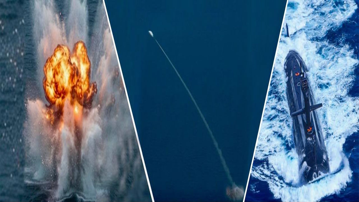 Hangor submarine completes maiden missile firing Hangor submarine completes maiden missile firing