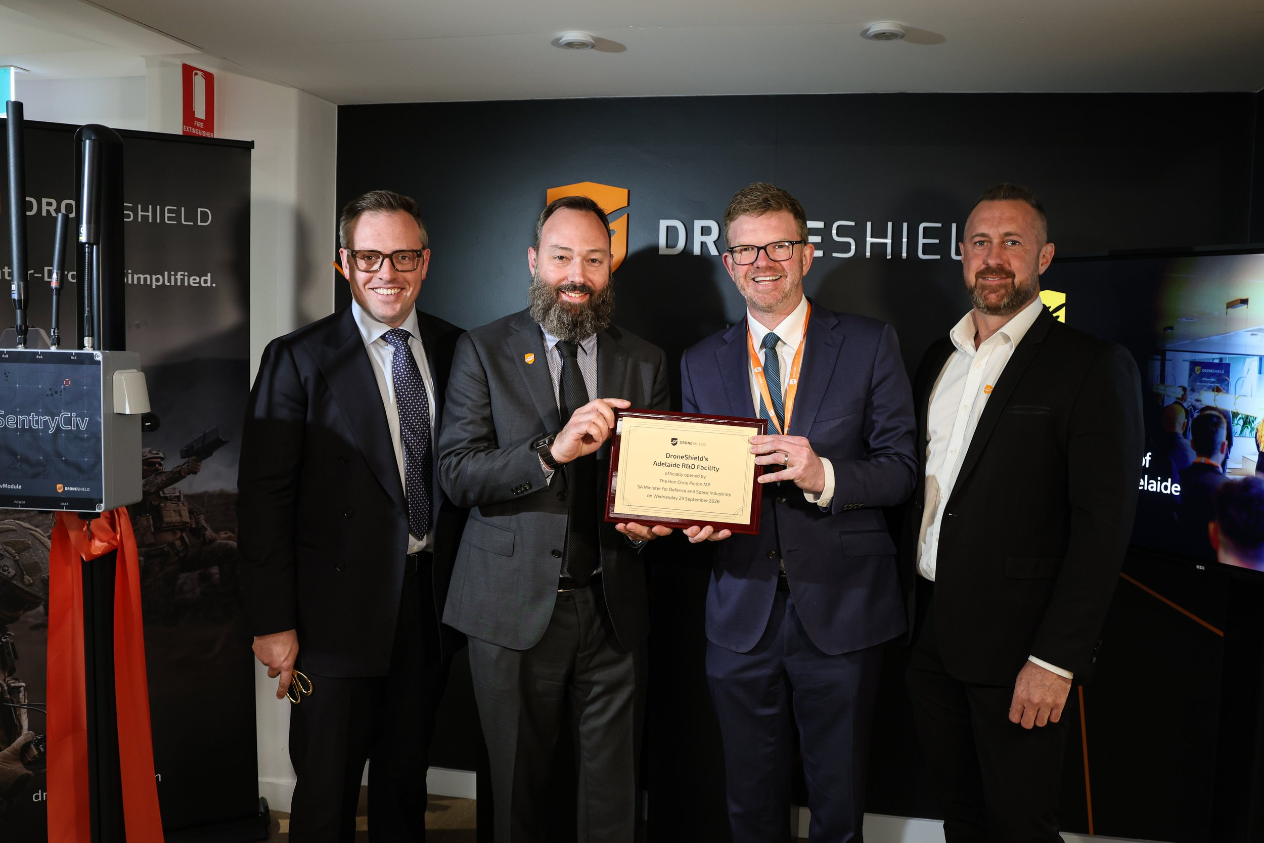 DroneShield opens Adelaide counter-UAS research hub DroneShield opens Adelaide counter-UAS research hub