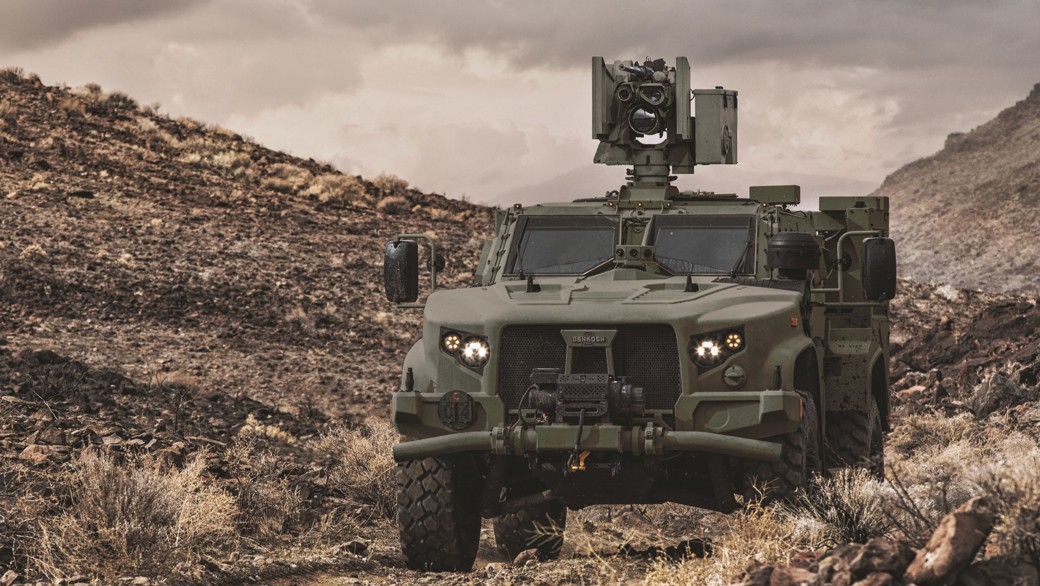 Dutch JLTVs gain PROTECTOR counter UAS capability Dutch JLTVs gain PROTECTOR counter UAS capability