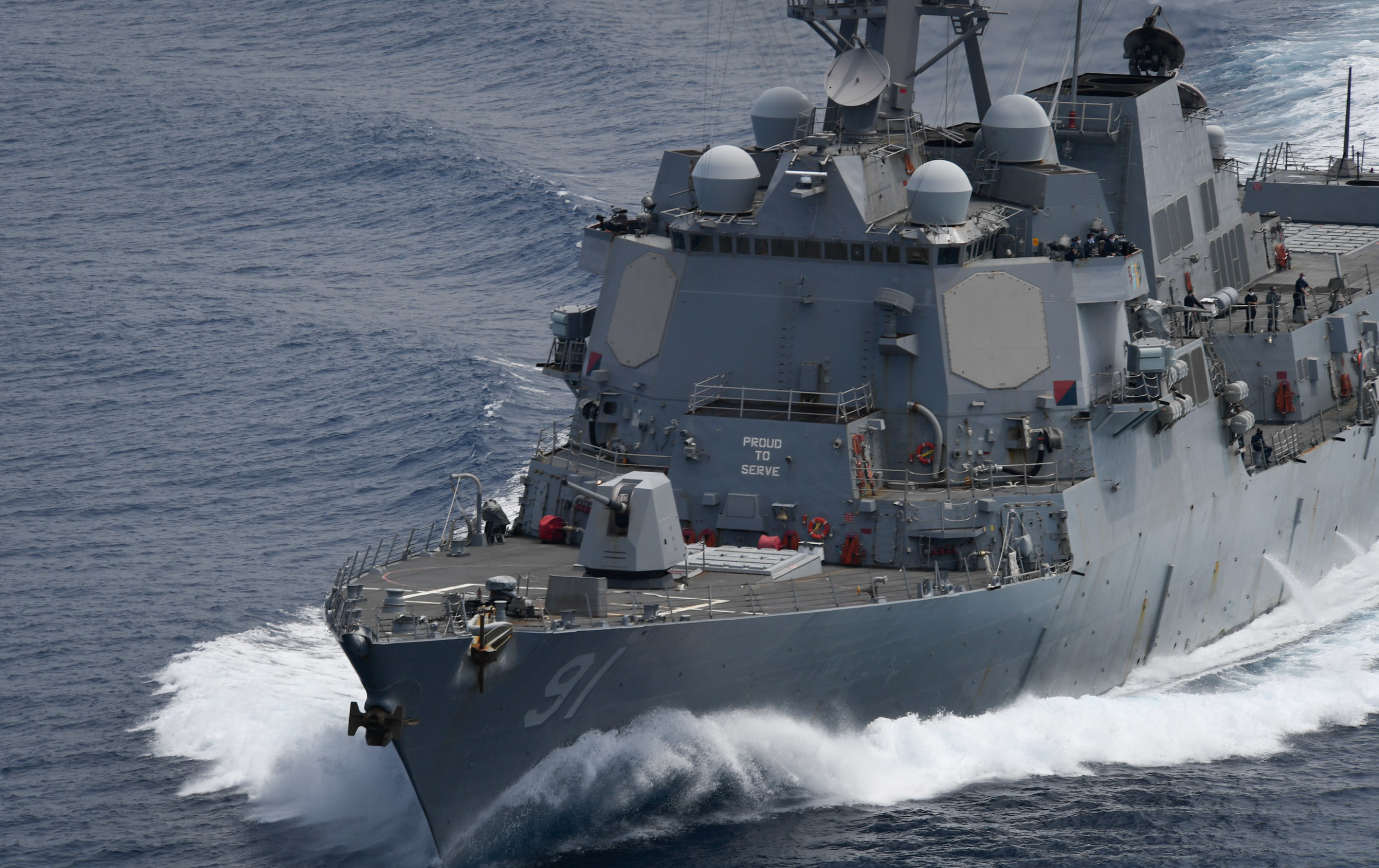 USS Pinckney begins second destroyer modernisation phase