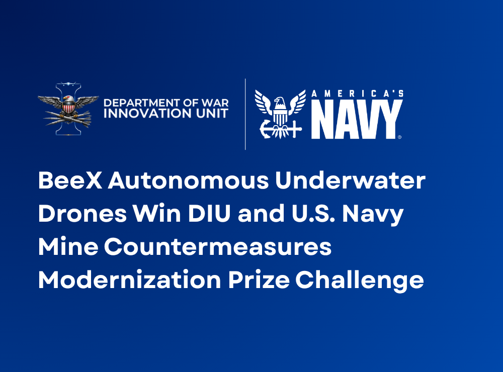 BeeX underwater drones move towards Navy integration BeeX underwater drones move towards Navy integration