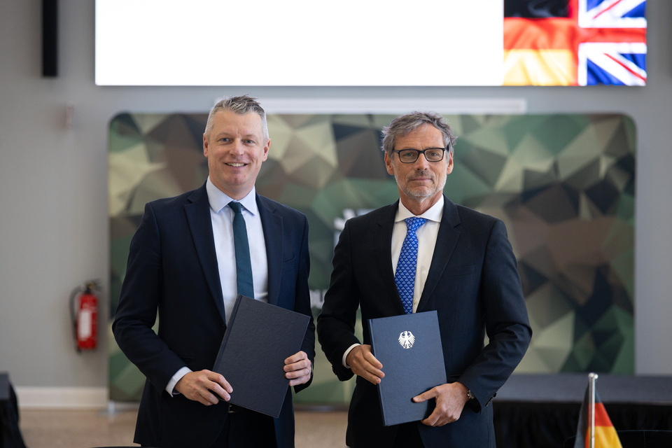 UK and Germany review joint defence industrial programmes